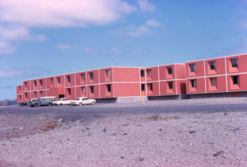 Adak, Married housing barracks - May 1974  Photo by Michael Hein
