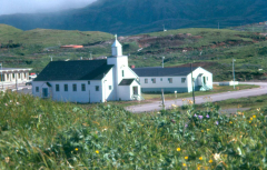 Adak, Bering Hill - July 1974  Photo by Michael Hein