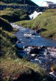 Adak, Outflow stream of Lake Leone - Jul. 1974  Photo by Michael Hein