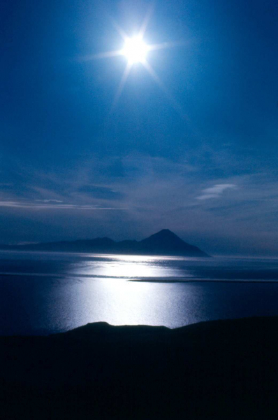Adak, Shagak Bay & Kanaga Island - Aug. 1974  Photo by Michael Hein