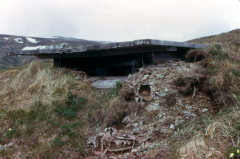 Adak, Shagak Bay, WWII bunker - Jun. 1974  Photo by Michael Hein
