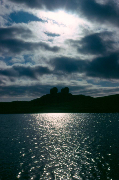 Adak, Shagak Bay and White Alice facility - Jun. 1974  Photo by Michael Hein