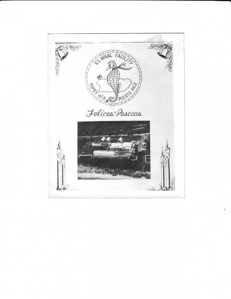 NAVFAC RAMEY- Holiday Greetings (circa 1963)