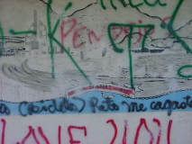 View 2 of mural 2006