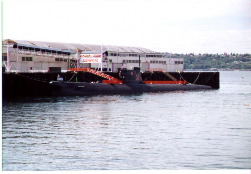 Sub at Pier 48 Seattle WA  