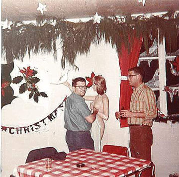Midway, 56 Club Xmas Party decorations, OT's Moran & Balsey