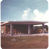 NavFac Midway Admin Bldg addition; summer 1976