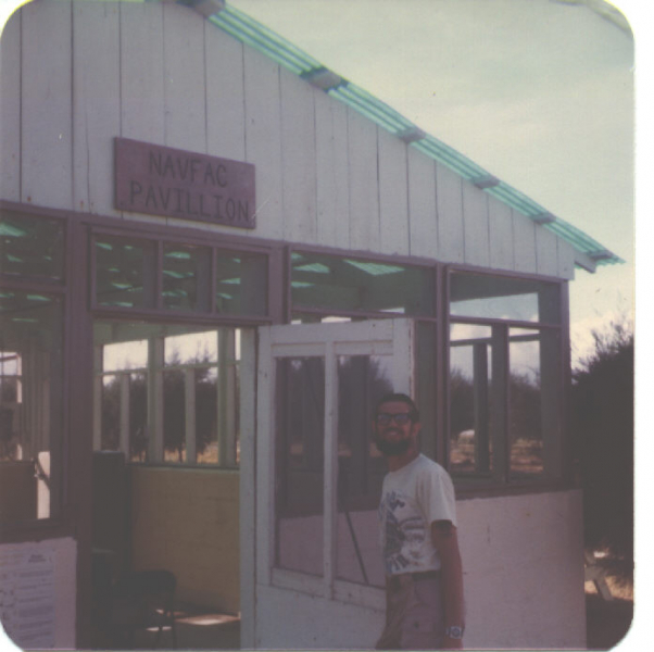 NavFac Midway Pavillion, EN2 Tom Carpino;  Oct 76