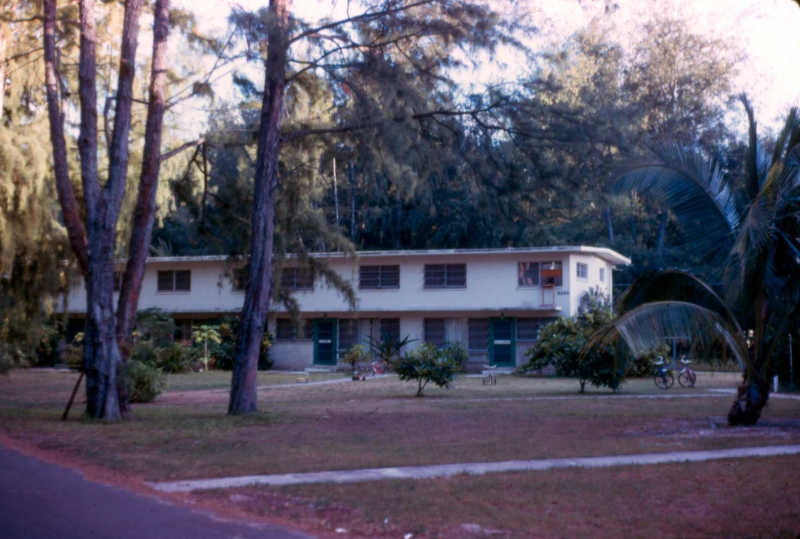 Midway Island, married housing (ensign & LTJG) - Photo by Michael Hein