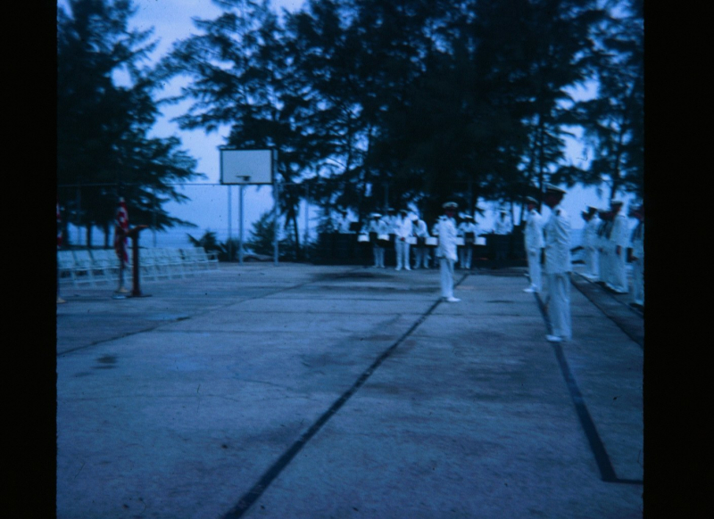 NavFac Eleuthera 1966-69 - Change of Command