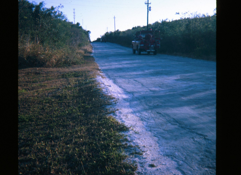 NavFac Eleuthera 1966-69 - Main Highway