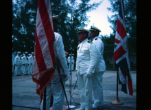 NavFac Eleuthera 1966-69 - Change of Command