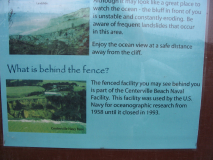 Centerville Beach sign