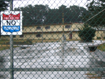 Centerville Beach boarded up