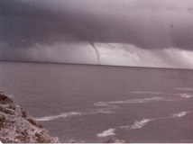 Water spout at Glass Window