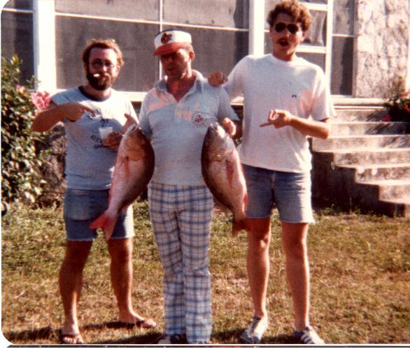 We been fishin and drinking