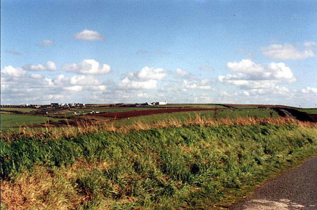 Long Distance View Of NAVFAC Brawdy 1987