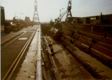 HMS Upholder  ... Pre-com. 1991  Dry dock Portsmouth England