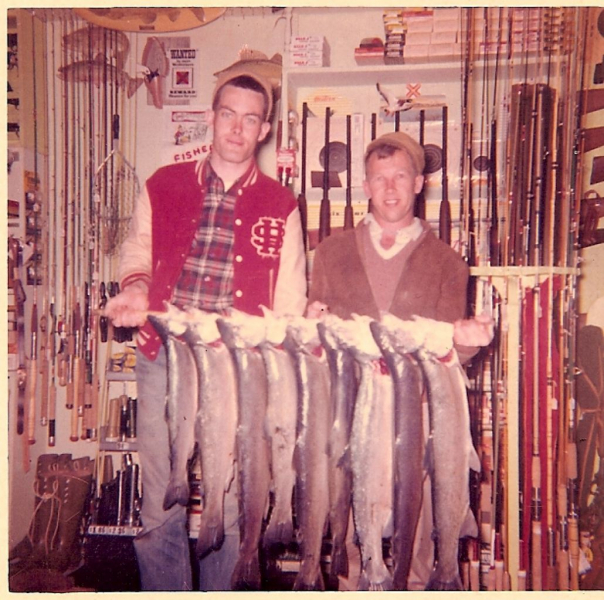 The Old Red Front Store, Ferndale CA (CVB), 1958.