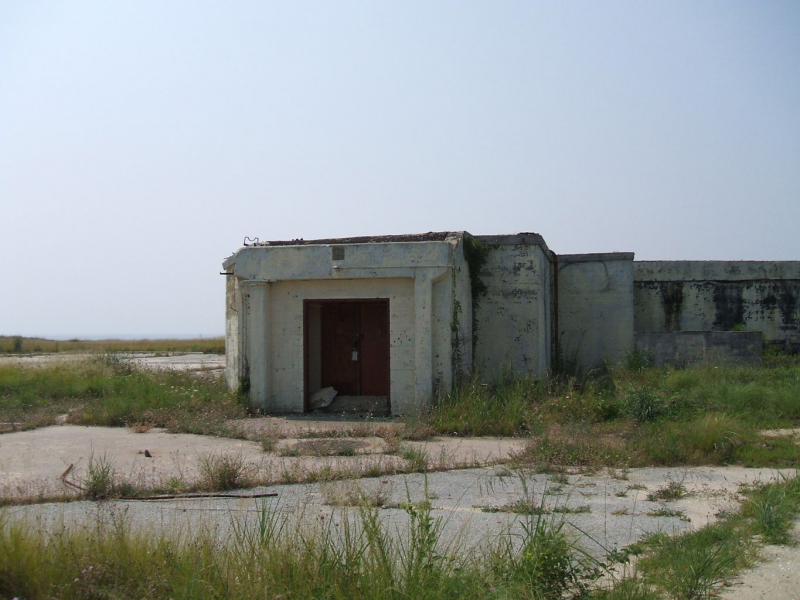 What's left of T Building at Lewes