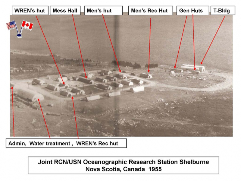 Shelburne Aerial View 1955