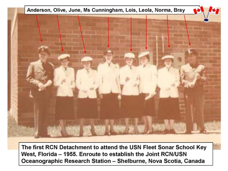 Shelburne First Canadians to attend FSS 1955