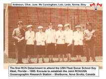 Shelburne First Canadians to attend FSS 1955