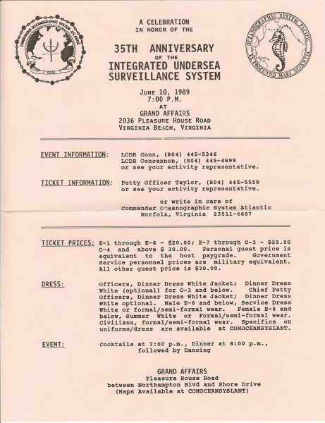 35th Anniversary Celebration Notice