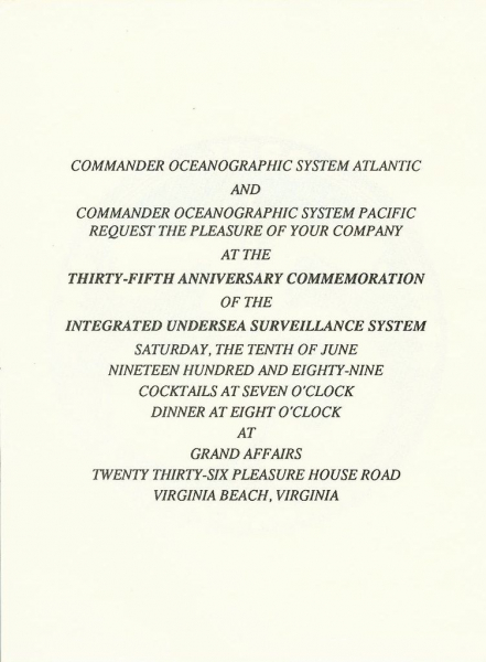 35th Anniversary Celebration Invitation