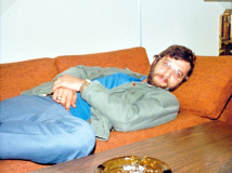 1973 NavFac SNI - Mike Armstrong in BOQ