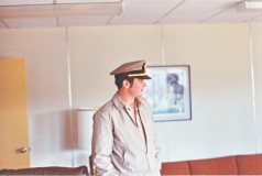 1973 NavFac SNI - Ens Tom Duffy in BOQ