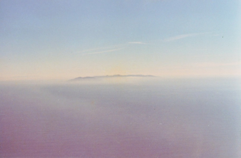 1973 NavFac SNI - Island from the air