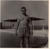 Don Mc Cormick at Swimming Pool Dec 1960