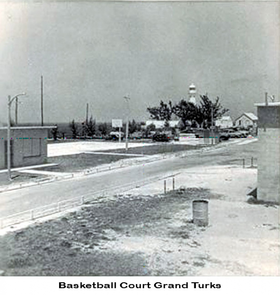 Basket Ball Court Grand Turks 1960