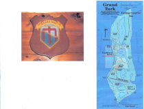 Grand Turk - Plaque/Map