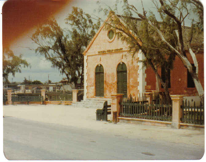 Grand Turk Library in Cockburn Town1977