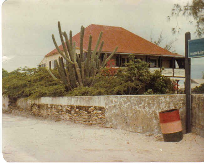 Grand Turk - Barclay's Bank Cockburn Branch 1977