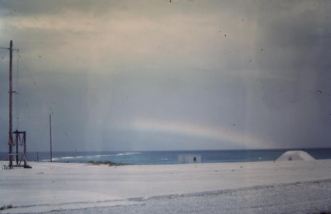 Grand Turk Water Catchment and Antenna Area - 1961