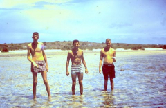 Nick Van Herpen SOG2, Unknown and Dale Terry ETN2 - 1961