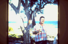 ET1 Brumblow - Retirement Party - He Enlisted in the U.S. Navy Prior to WW2 - 1961