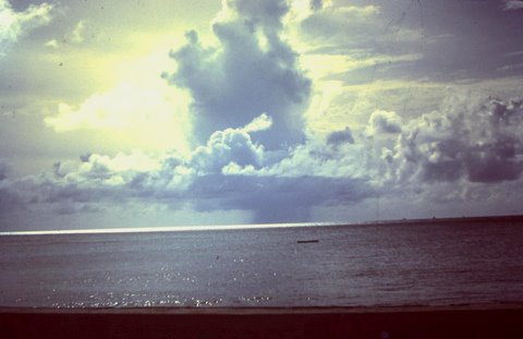 Grand Turk: Water Spout Not an Atomic Test - 1961