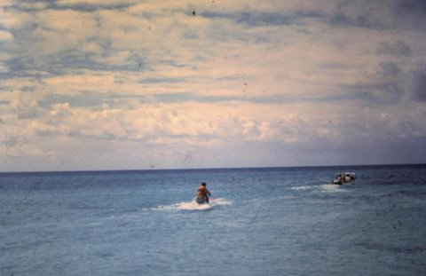 Grand Turk Water Skiing -1961