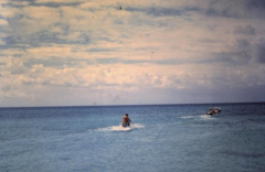 Grand Turk Water Skiing -1961