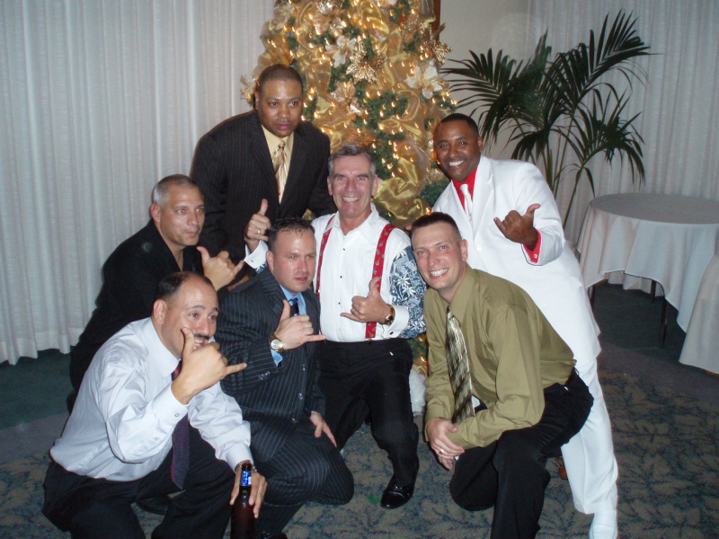 Hanging out with the Chiefs! Christmas, 2006