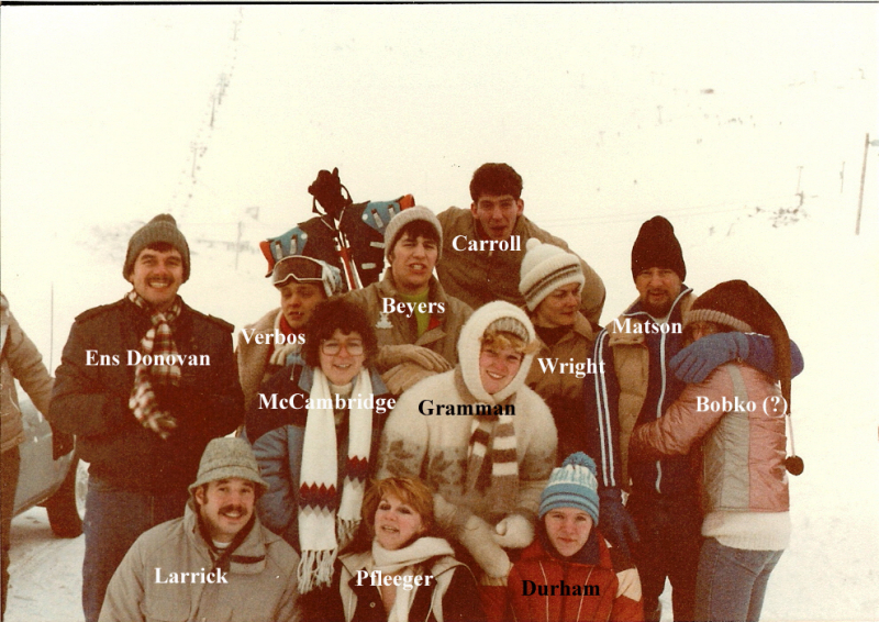 Keflavik Section 3 Goes Skiing ('83)