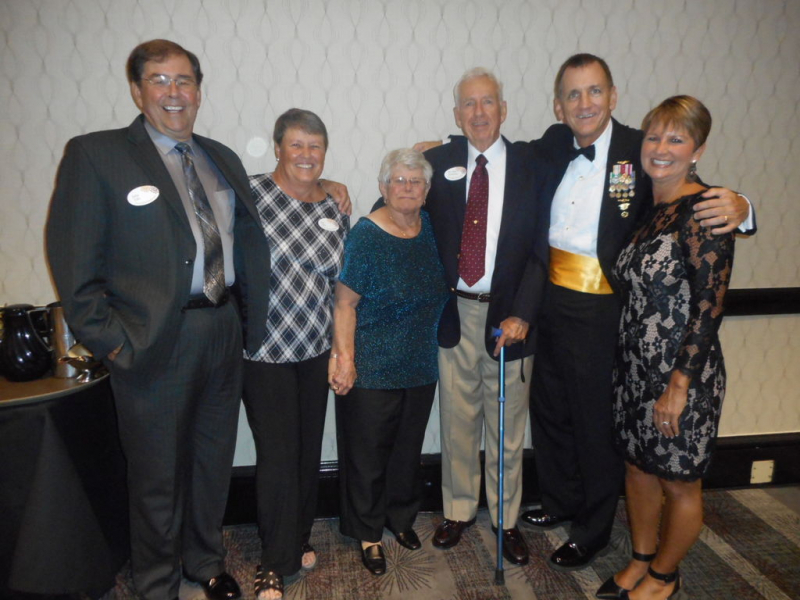 John & Pat Ellis, Irv & Linda DeMatties, Capt.& Nancy Heim