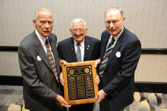 Three Kelly Award winners - George Widenor, Ed Smock and Mike Weir