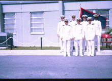 NavFac Guan 1970-73 - Change of Command - Admin Bldg