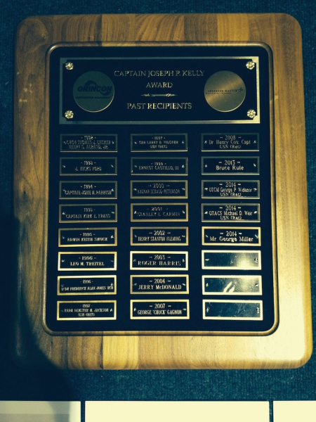 Captain Joseph P. Kelly Award 2014