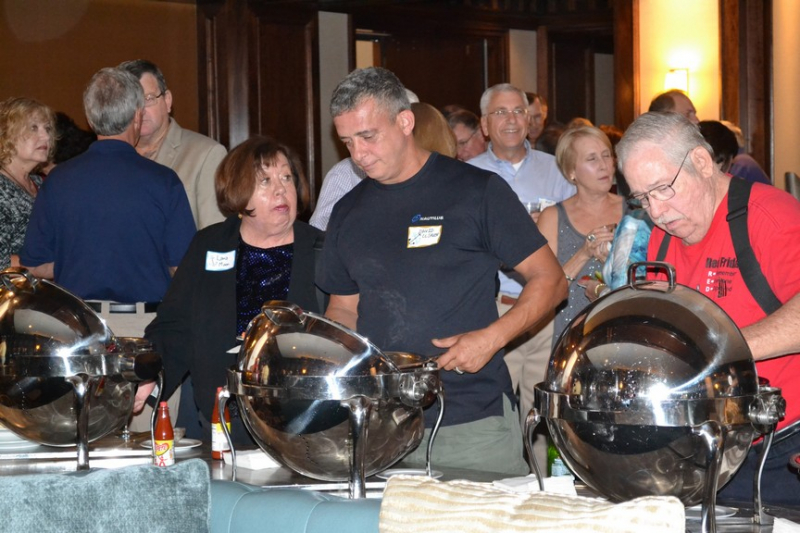 IUSS 60th Dave Cleaver at chow